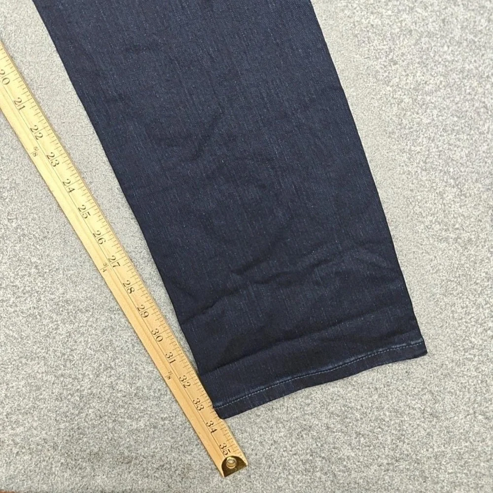 Calvin Klein Jeans Mens‎ 32x34 Blue Dark Wash Straight Leg Stretch Denim Pants
